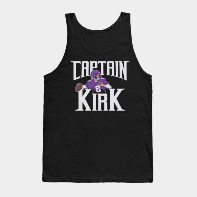 Kirk Cousins Captain Tank Top by Chunta_Design